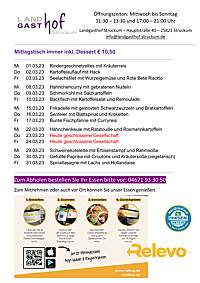 Mittagstisch März